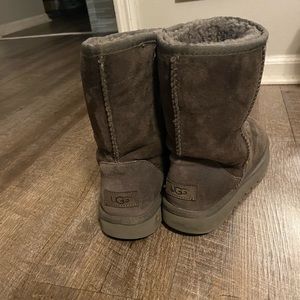 Used Grey Classic uggs 2
